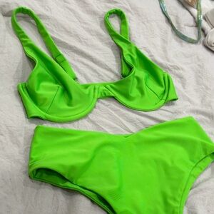 iShine365 Green Bikini